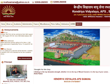 Tablet Screenshot of kvsamana.org